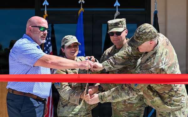 Space Training and Readiness Command celebrates newly renovated Space Delta 10 facility with ribbon cutting ceremony