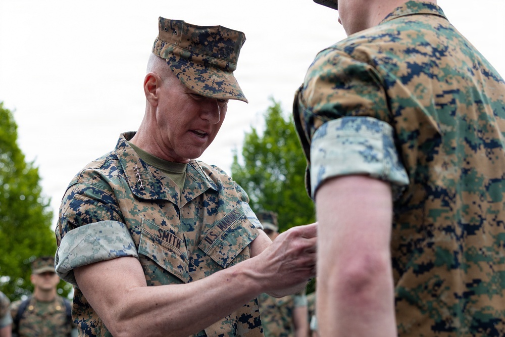The Commandant, Gen. Eric M. Smith visits AFRICOM, EUCOM, and MARFOREU/AF