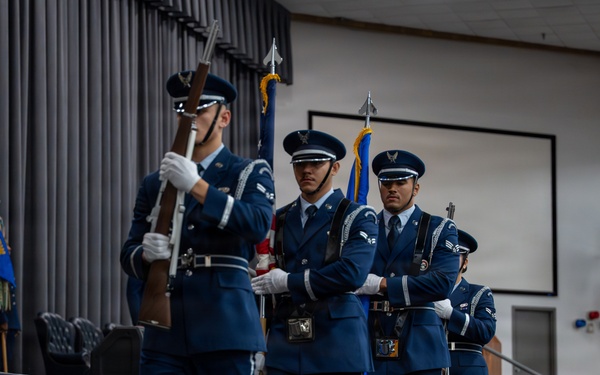 96th Bomb Squadron Change of Command Ceremony
