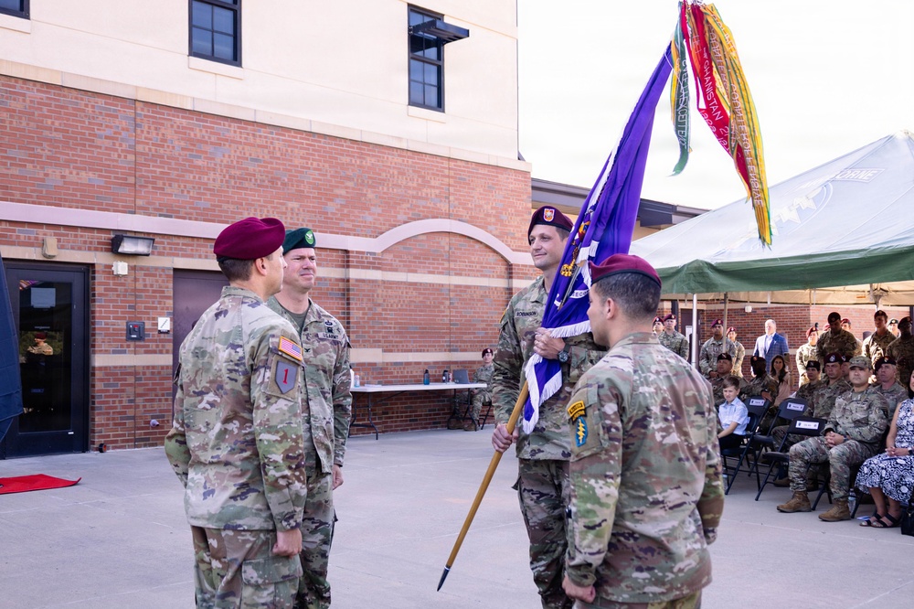 92nd Civil Affairs Battalion Change of Command