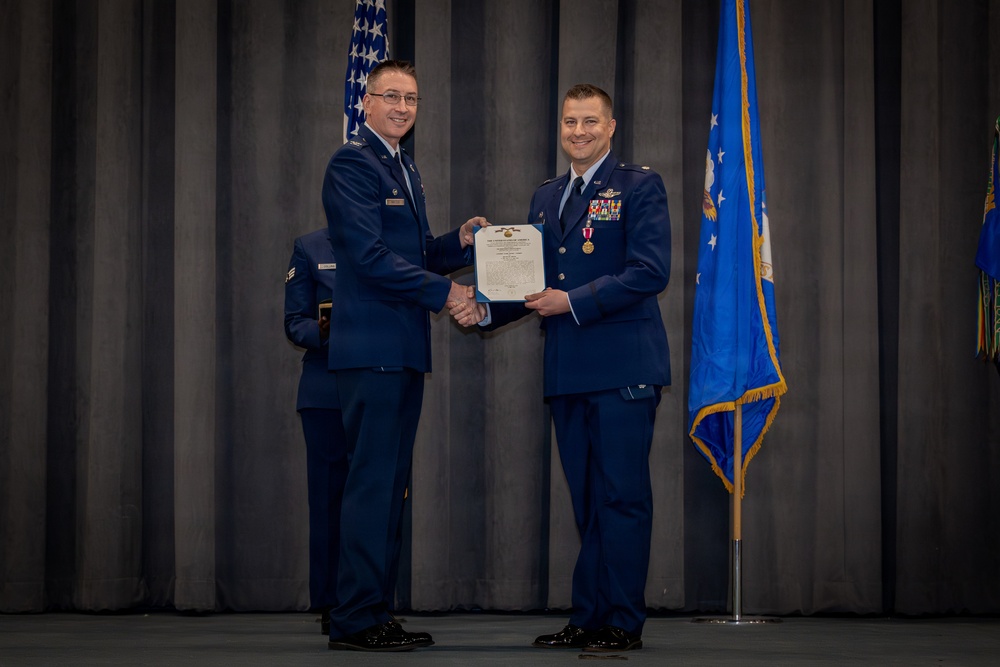 96th Bomb Squadron Change of Command Ceremony