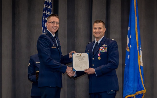 96th Bomb Squadron Change of Command Ceremony