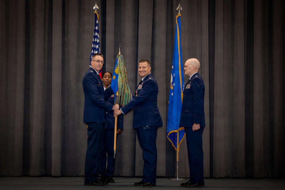 96th Bomb Squadron Change of Command Ceremony