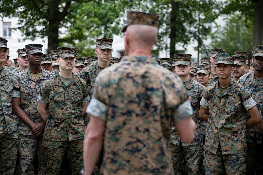 The Commandant, Gen. Eric M. Smith visits AFRICOM, EUCOM, and MARFOREUR/AF