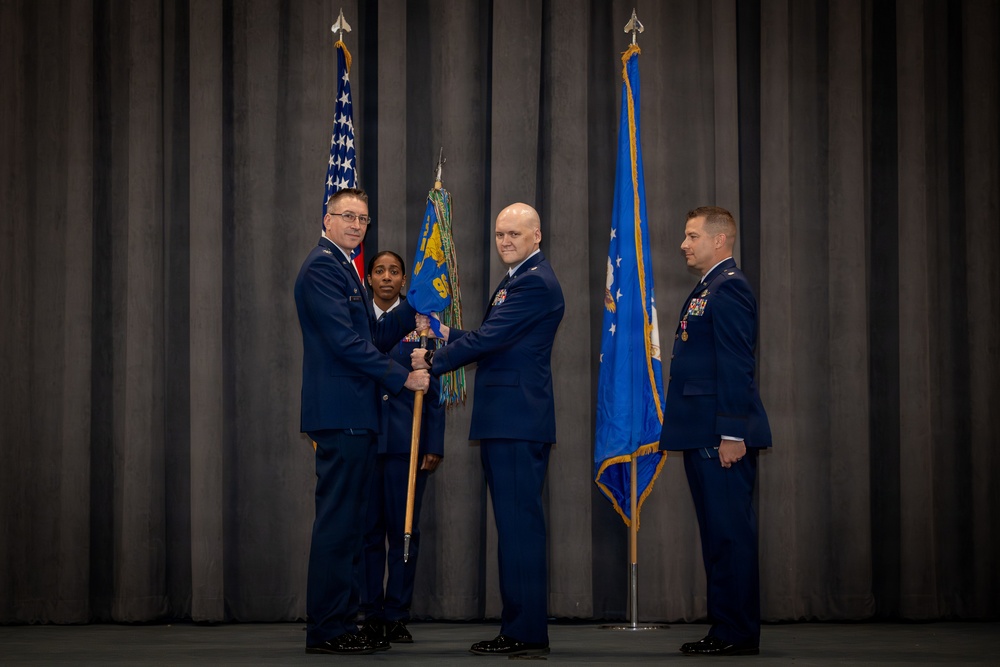96th Bomb Squadron Change of Command Ceremony