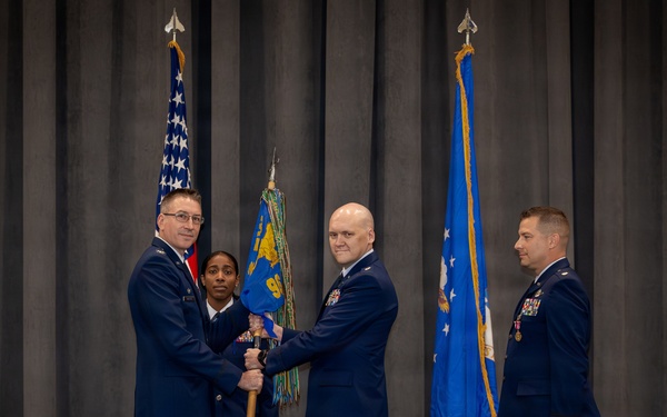96th Bomb Squadron Change of Command Ceremony