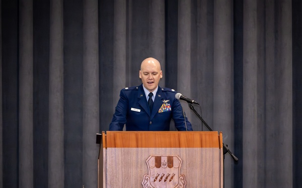 96th Bomb Squadron Change of Command Ceremony