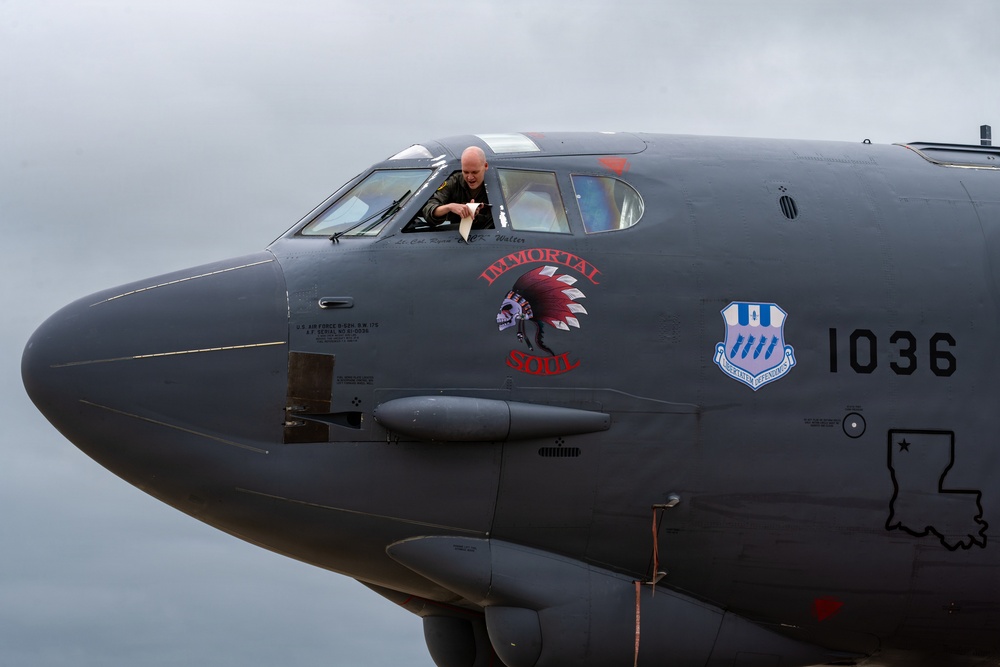 96th Bomb Squadron Change of Command Ceremony
