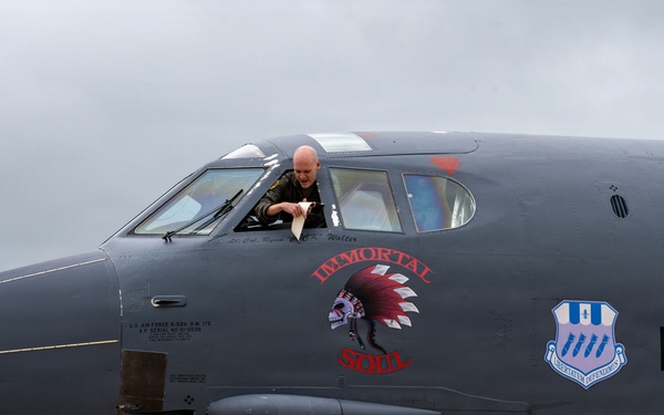 96th Bomb Squadron Change of Command Ceremony
