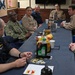 U.S. Pacific Fleet Master Chief Don Davis conducts battlespace circulation in NRNW