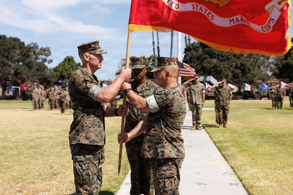 Marine Corps Tactical Systems Support Activity Change of Command