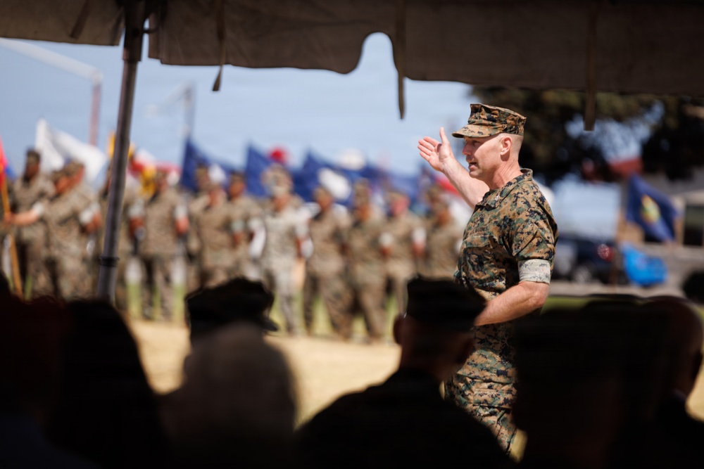 Marine Corps Tactical Systems Support Activity Change of Command