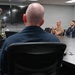 U.S. Pacific Fleet Master Chief Don Davis conducts battlespace circulation in NRNW