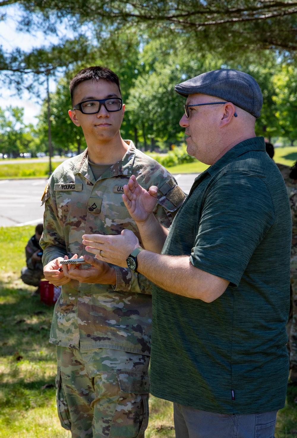 Training with equipment pros