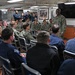 U.S. Pacific Fleet Master Chief Don Davis conducts battlespace circulation in NRNW