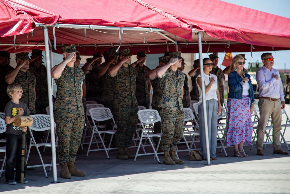 Bravo Battery Change of Command