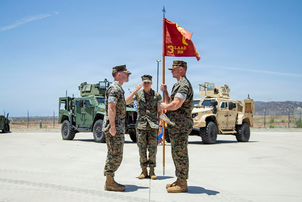 Bravo Battery Change of Command