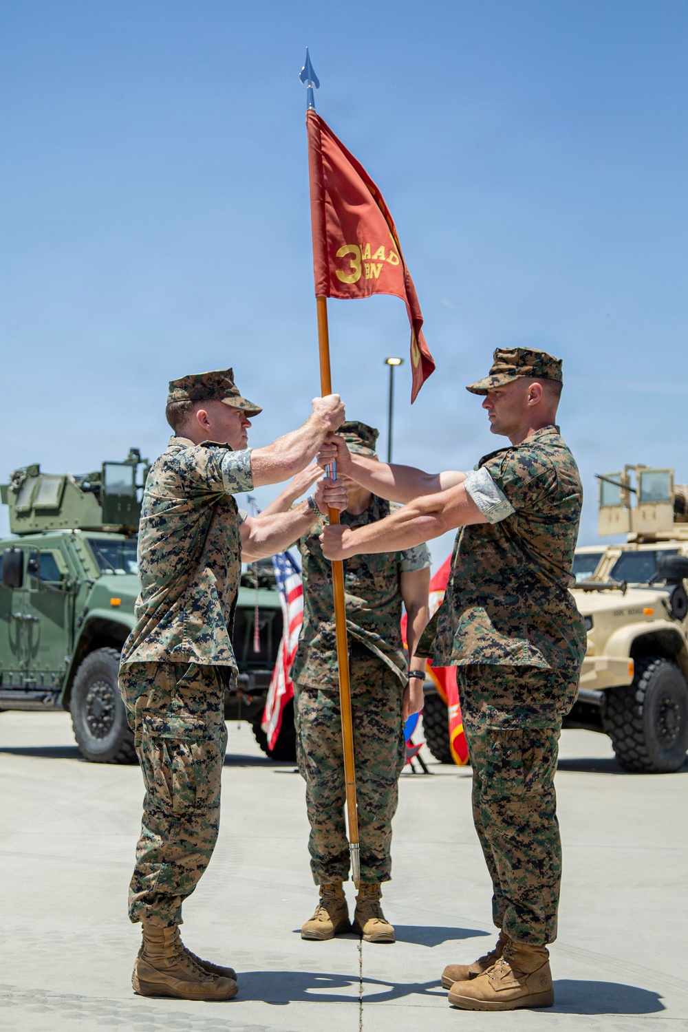 Bravo Battery Change of Command