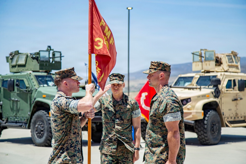 Bravo Battery Change of Command