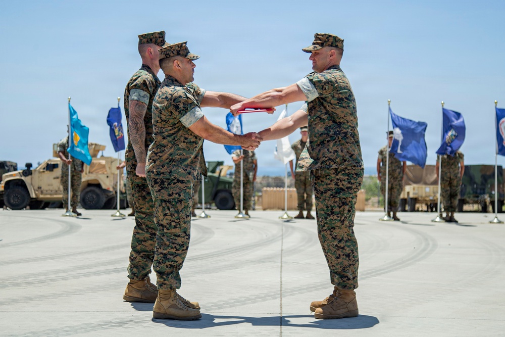 Bravo Battery Change of Command