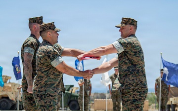 Bravo Battery Change of Command