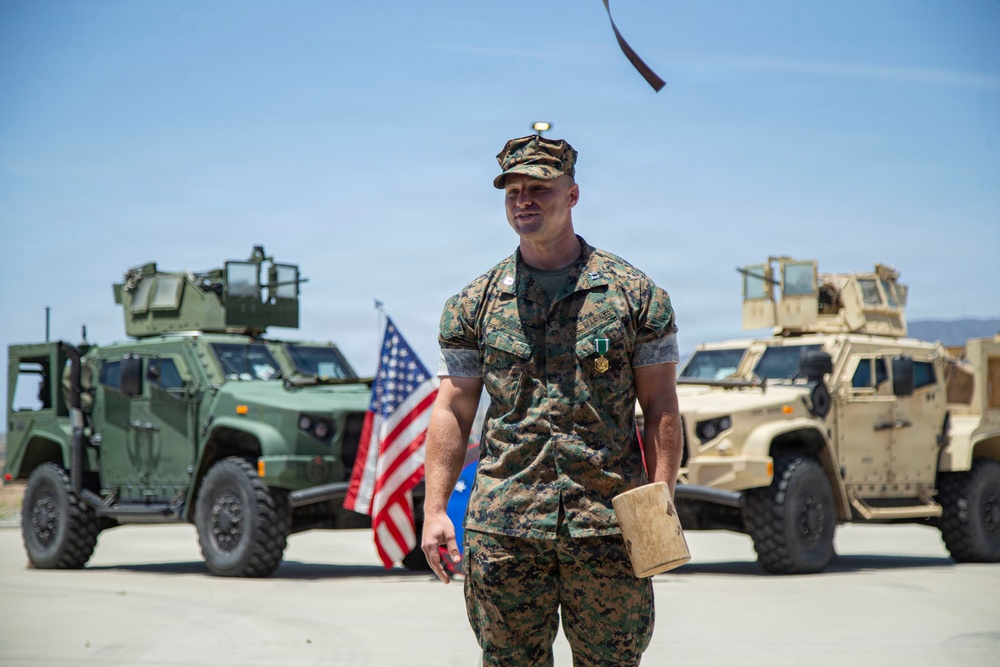 Bravo Battery Change of Command