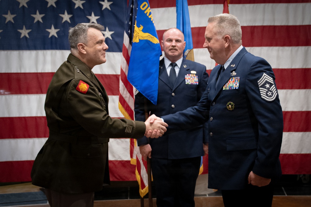 138th Fighter Wing and Joint Force Headquarters Change of Responsibility