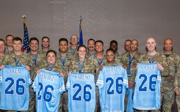 Dragons celebrate newest master sergeants