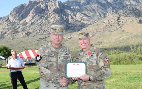 White Sands Missile Range ceremony marks command transition and reorganization, reaffirms commitment to mission