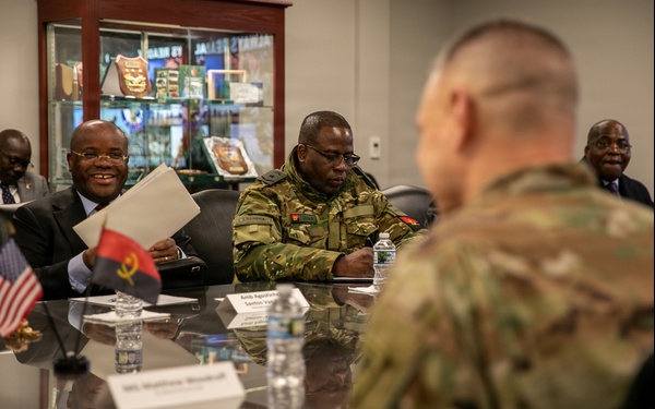 Ohio National Guard welcomes Angolan delegates before SPP signing ceremony