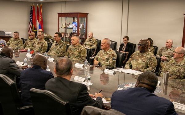Ohio National Guard welcomes Angolan delegates before SPP signing ceremony