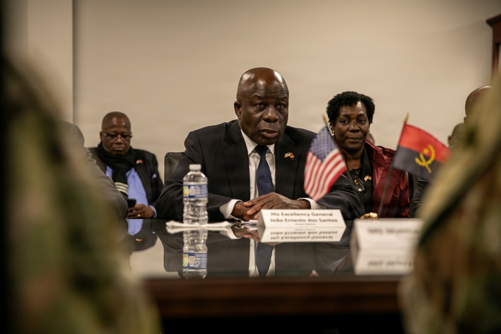 Ohio National Guard welcomes Angolan delegates before SPP signing ceremony