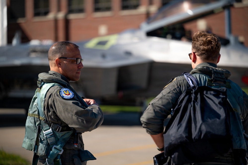 Iron Sharpens Iron- COMACC flies with 71st FS