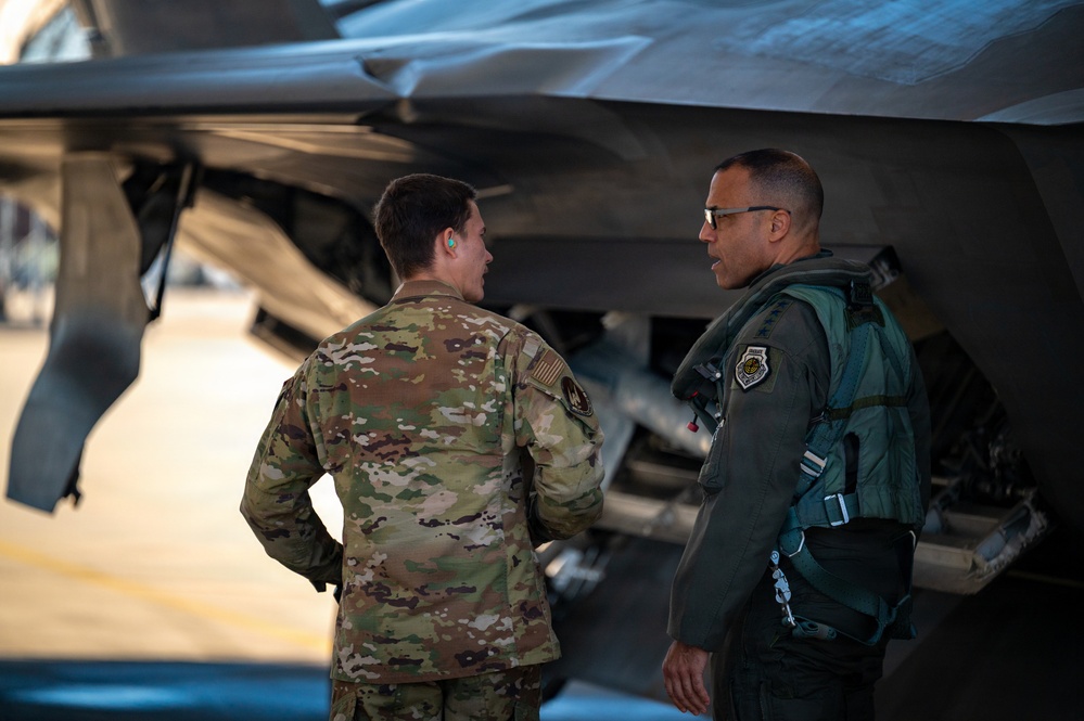 Iron Sharpens Iron- COMACC flies with 71st FS