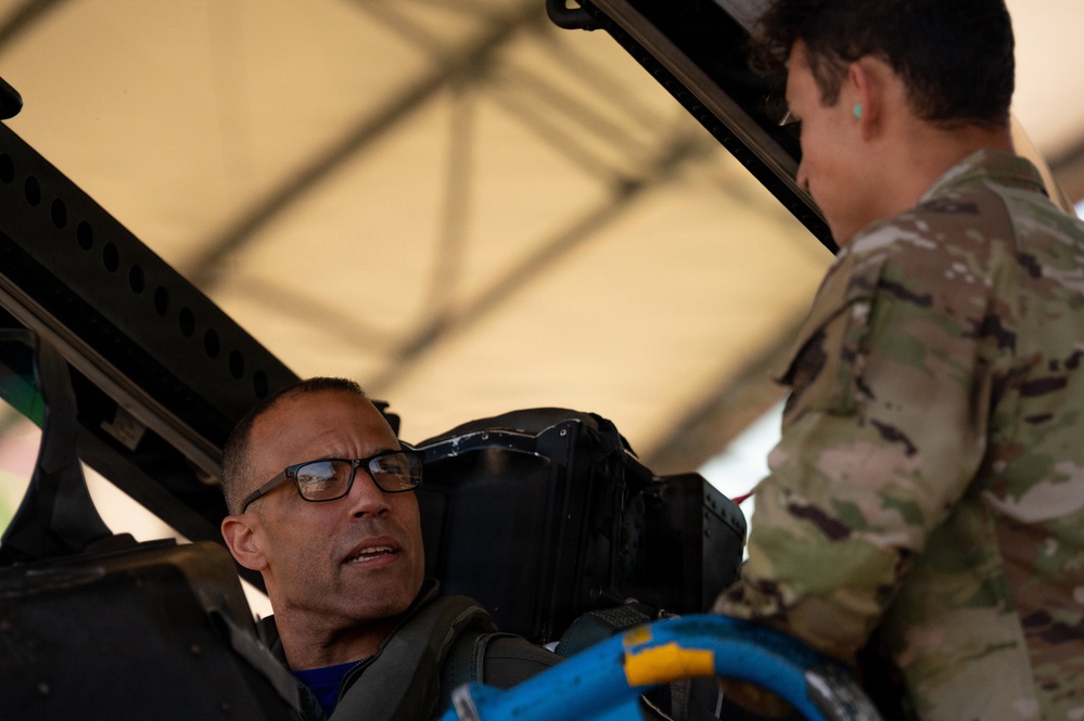 Iron Sharpens Iron- COMACC flies with 71st FS