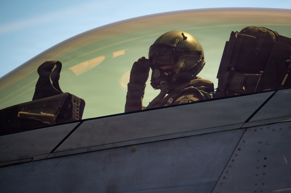 Iron Sharpens Iron- COMACC flies with 71st FS