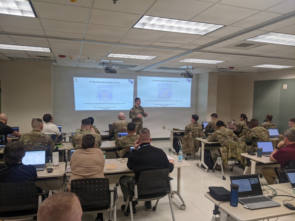 Building the Builders: How 10th Mountain Division became the Army’s engine for data driven command and control