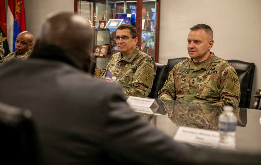 Ohio National Guard welcomes Angolan delegates before SPP signing ceremony