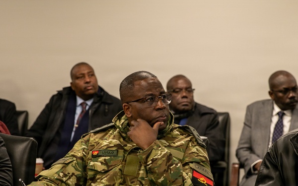 Ohio National Guard welcomes Angolan delegates before SPP signing ceremony