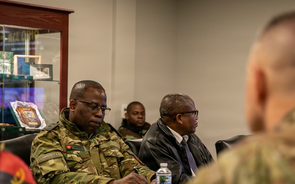 Ohio National Guard welcomes Angolan delegates before SPP signing ceremony