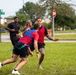 Soldiers assigned to 7th Special Forces Group (Airborne) partake in a football tournament during Red Empire Week 2026