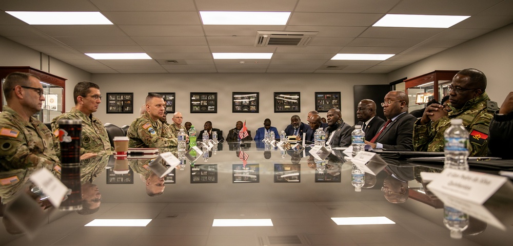 Ohio National Guard welcomes Angolan delegates before SPP signing ceremony