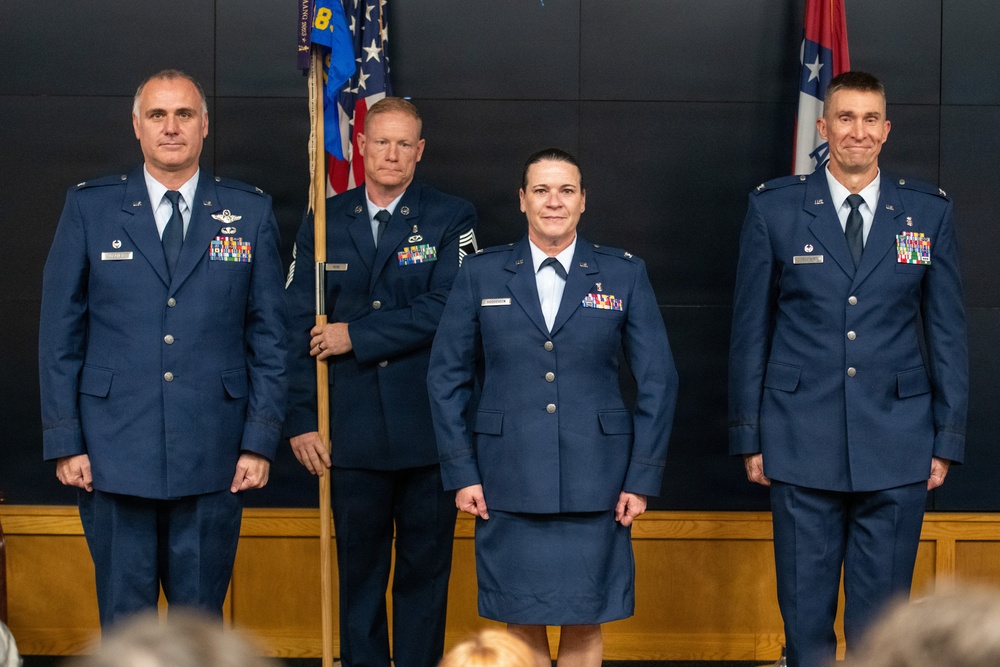 Tolliver Assumes 189th Mission Support Group Command, Hoogeveen Promoted, Assumes Command of 189th Medical Group