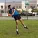 Soldiers assigned to 7th Special Forces Group (Airborne) partake in a football tournament during Red Empire Week 2026