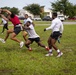 7th Special Forces Group (Airborne) Soldiers partake in a football tournament during Red Empire Week 2026