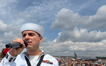 Navy Band Great Lakes Members Perform at the 2026 Spirit of St. Louis Air Show &amp; STEM Expo