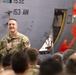 Command chief addresses 153rd Airlift Wing Airmen