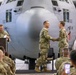 Moore recognizes Burt during enlisted all-call