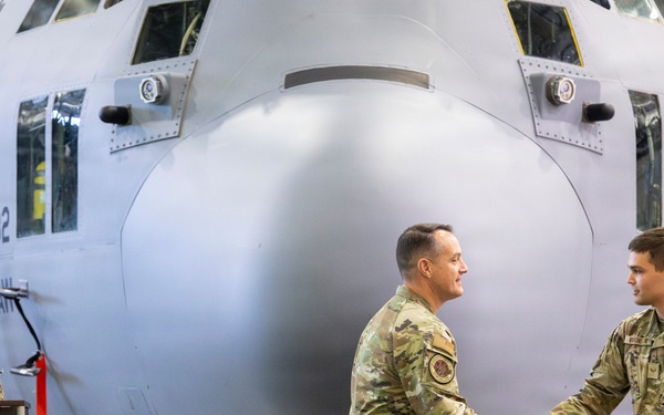 Wilkinson receives command chief coin