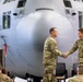 Wilkinson receives command chief coin
